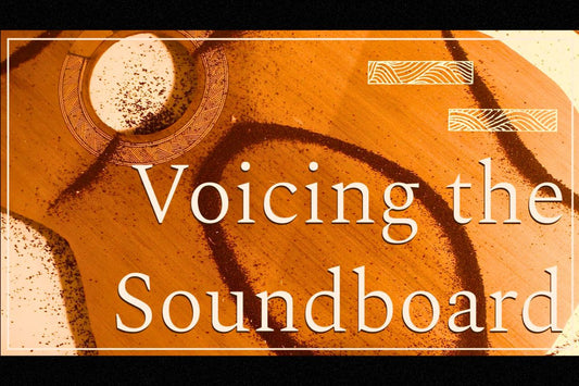Bracing And Voicing A Classical Guitar Soundboard