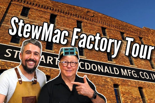 Driftwood Guitars Tours StewMac HQ