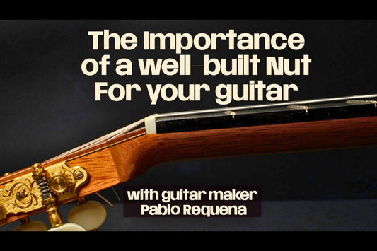 Masterclass In Classical Guitar Nut Design